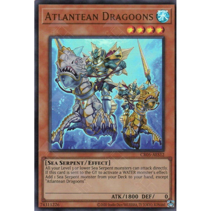 CR05-AES12 Atlantean Dragoons (UR) single