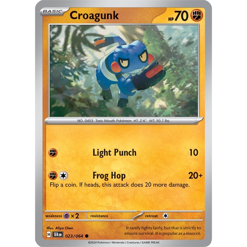 Croagunk [023/064] – (Shrouded Fable)
