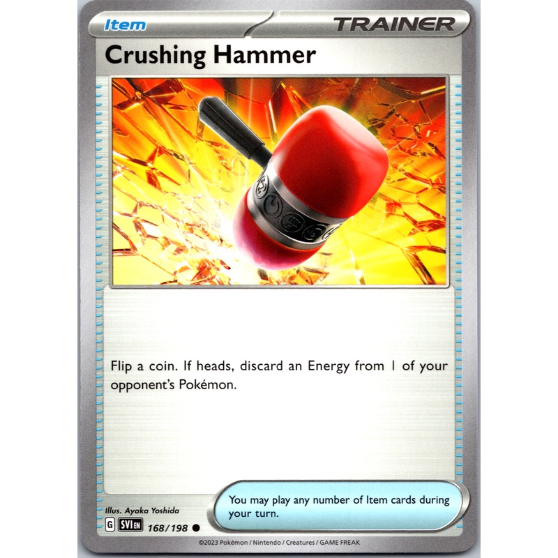 Crushing Hammer [168] – (SV01 Scarlet & Violet Base Set)