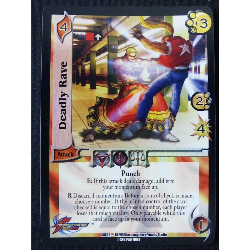 Deadly Brave Foil SNK02 58/99 – UFS Card #2GX