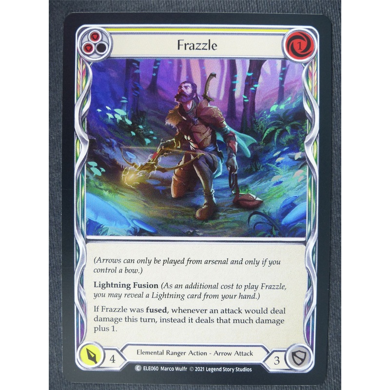 Frazzle C Foil Yellow – 1st Ed Tales of Aria – Flesh and Blood
