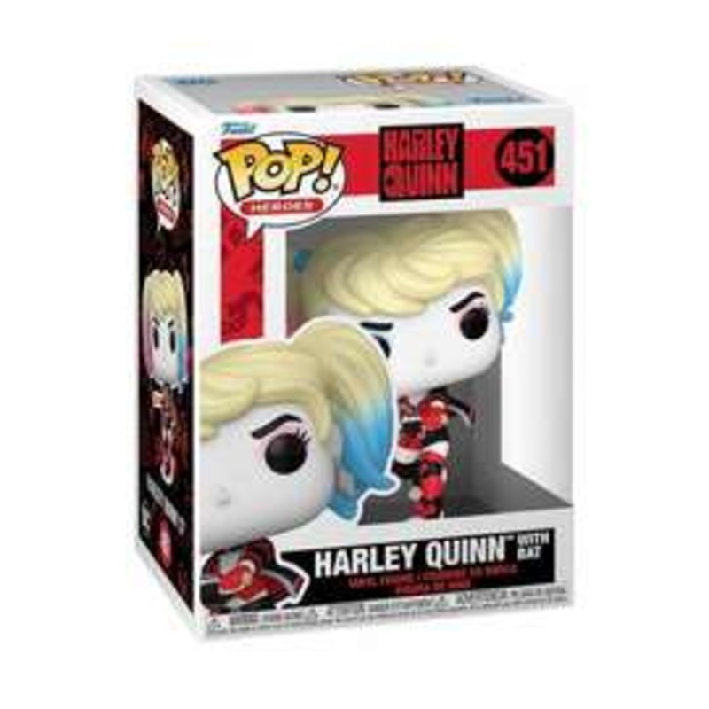 Funko Pop! Heroes: Harley Quinn – Harley Quinn W/ Bat #451