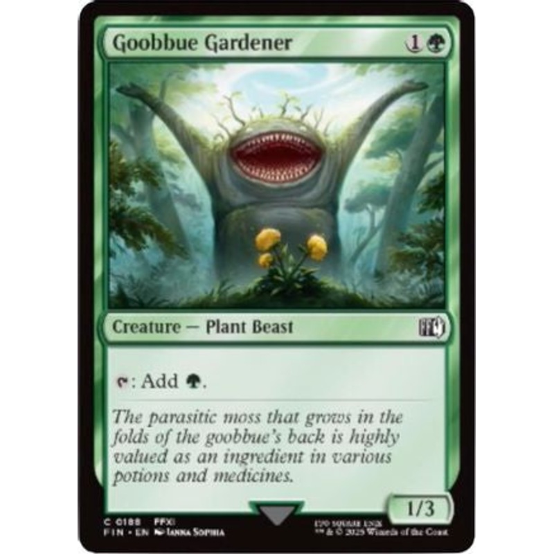 Goobbue Gardener  [Foil]  (FIN-188) – [FINAL FANTASY] Near Mint