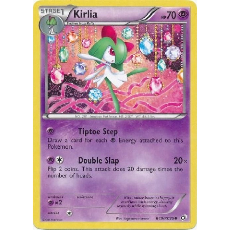 Kirlia RC9/RC25 – Pokemon Legendary Treasures Radiant Common Card