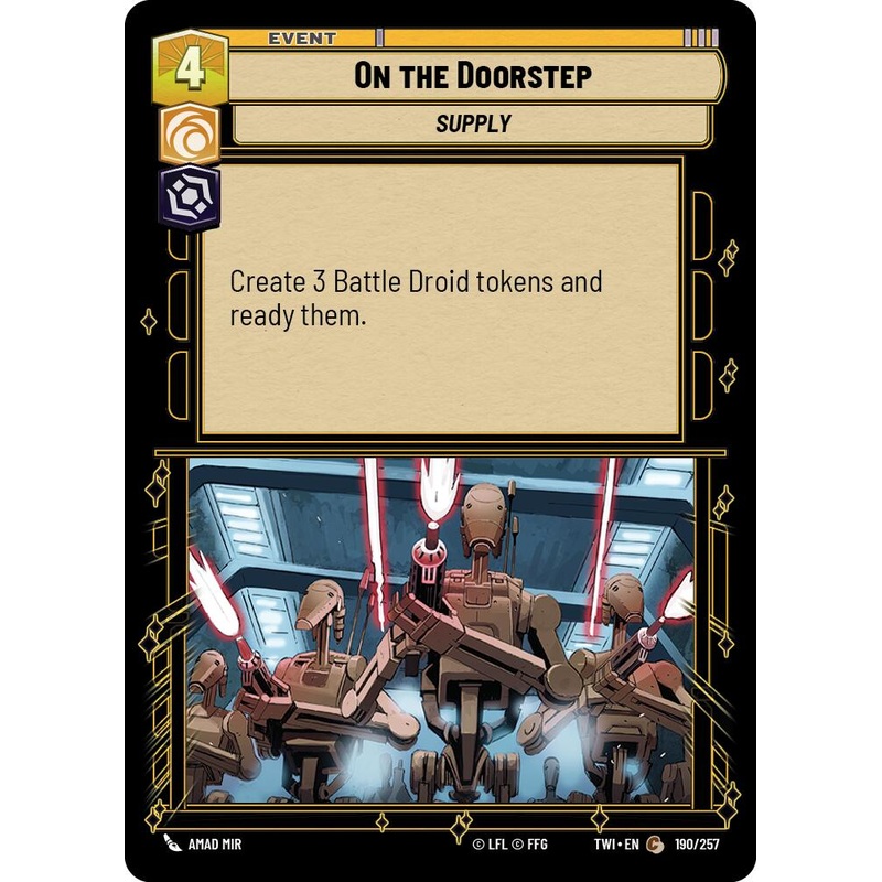 On The Doorstep (190/257) (190/257) [Twilight of the Republic]