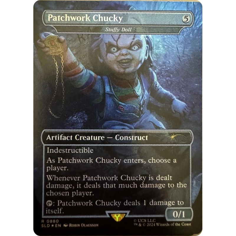 Patchwork Chucky – Stuffy Doll [Secret Lair Drop Series]