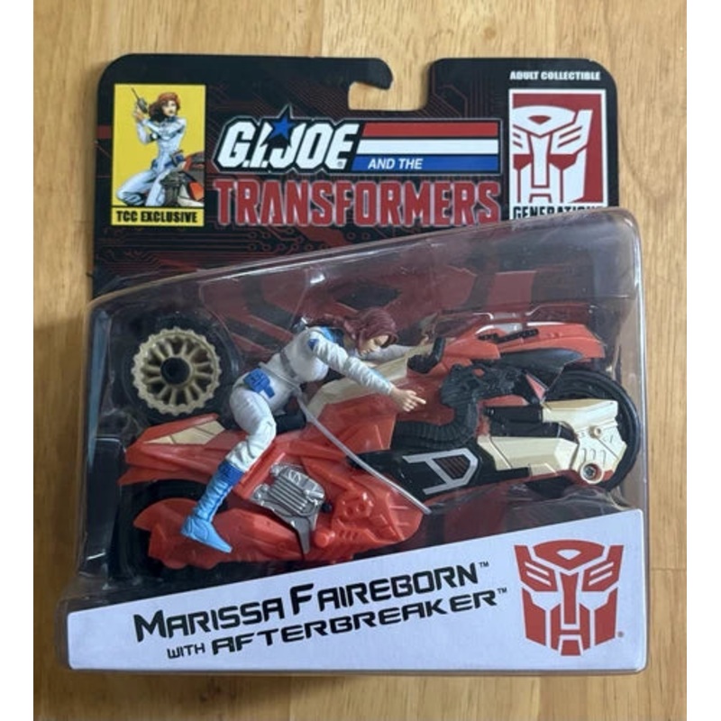 [Pre-Owned] Transformers Generations G.I. Joe Marissa Faireborn with Afterbreaker
