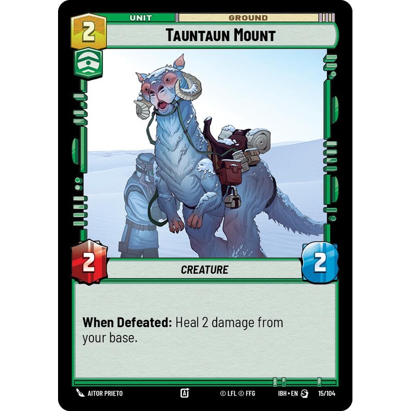 Tauntaun Mount (15/104) (15/104) [Intro Battle: Hoth]