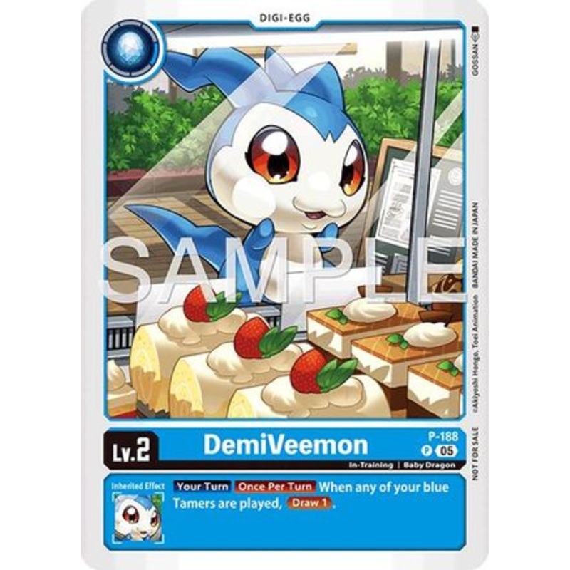 DemiVeemon (Store Tournament 2025 Vol.3 Participation Pack) (P-188) – [Digimon Promotion Cards] Near Mint