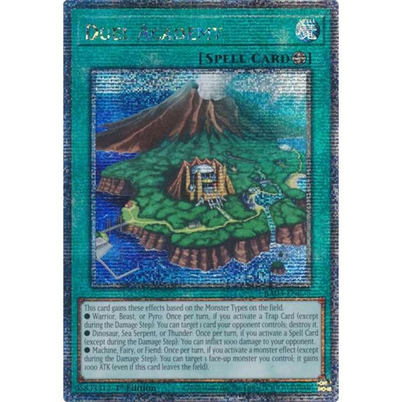Duel Academy (card) (Quarter Century Secret Rare) [RA03-EN275] Quarter Century Secret Rare