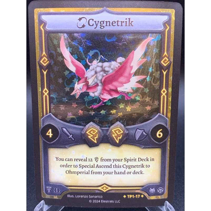 Elestrals TCG: Cygnetrik TP1-17 Organized Play Series 1