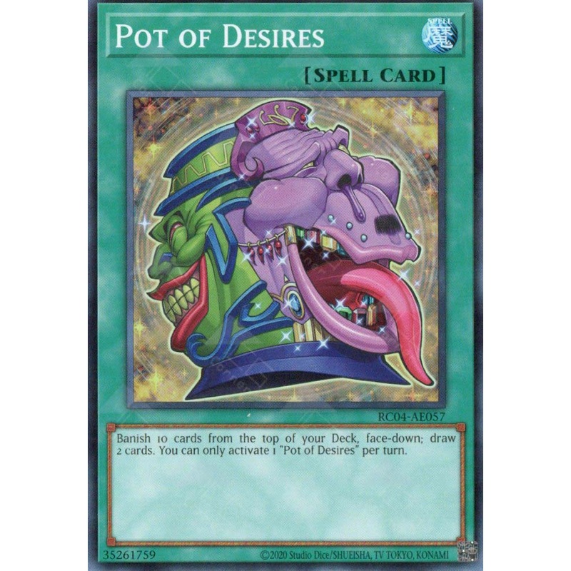 RC04-AE057 Pot of Desires (SR) Single