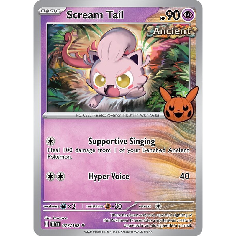 Scream Tail (077/162) [Trick or Trade 2024]