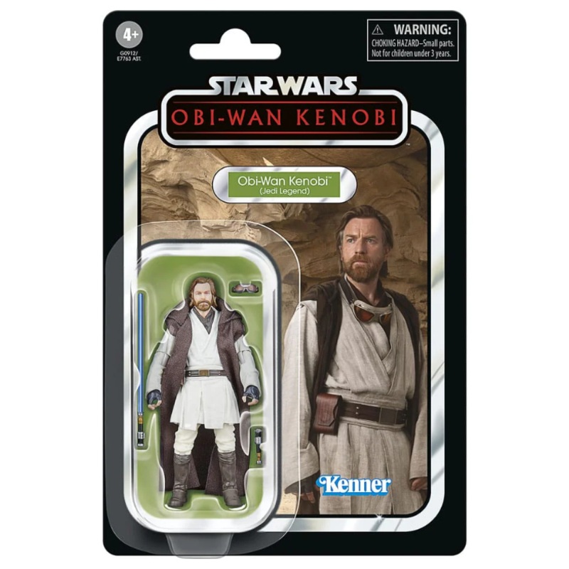 Star Wars Vintage Series Obi-Wan Kenobi: Obi-Wan Kenobi (Jedi Legend) Action Figure