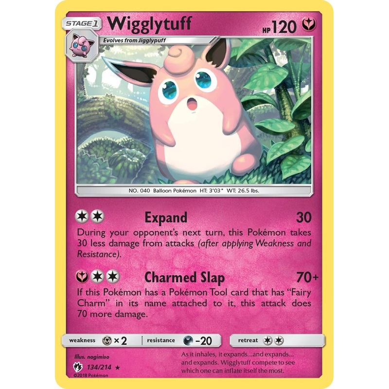 Wigglytuff [134/214] [Lost Thunder] Reverse Holofoil Near Mint