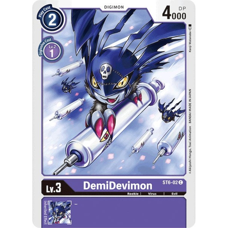 DemiDevimon [ST6-02] [Starter Deck 06: Venomous Violet] Normal