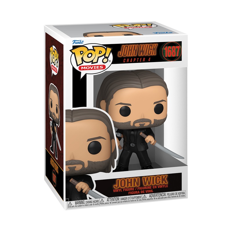 Funko Pop! Movies: John Wick 4 – John Wick with Sword and Nunchucks #1687