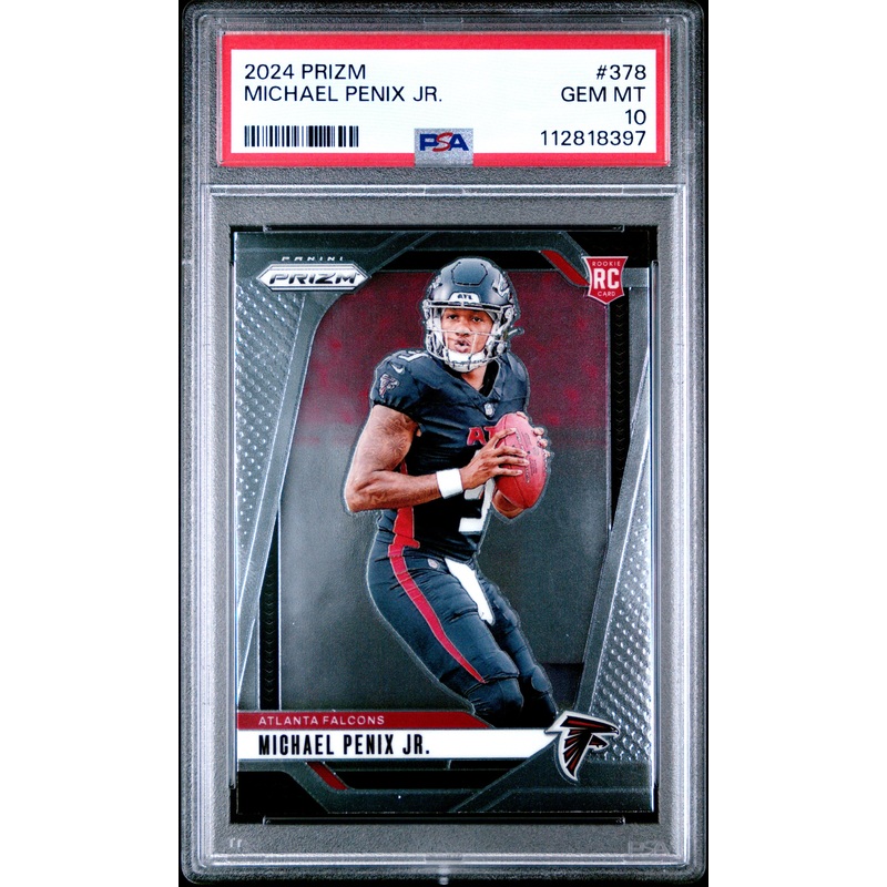 MICHAEL PENIX JR. | 2024 PANINI PRIZM 378 | PSA GEM MT 10