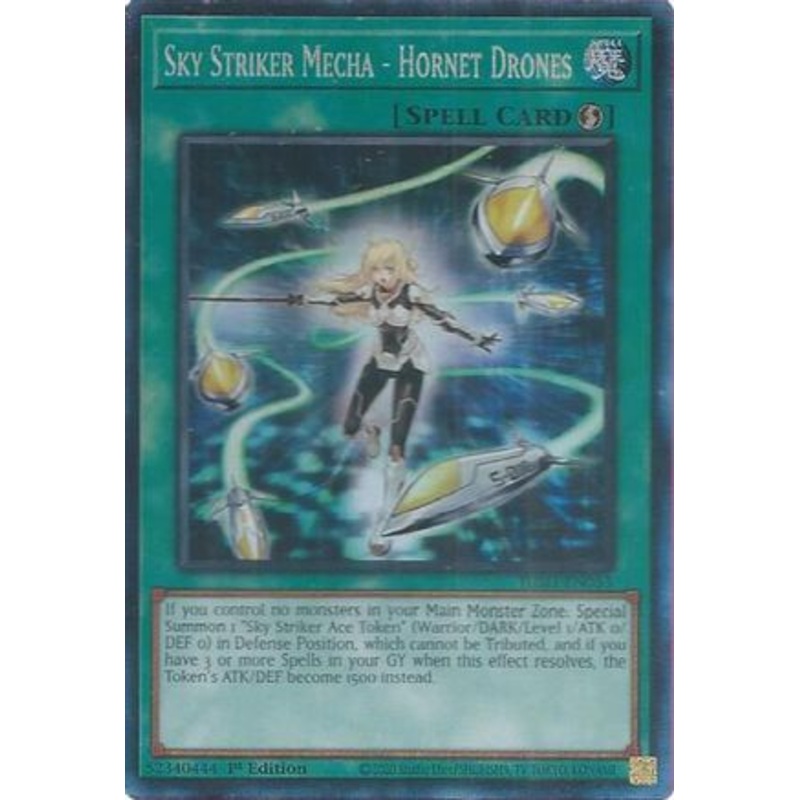 Sky Striker Mecha – Hornet Drones (CR) [JUSH-EN053] – Justice Hunters 1st Edition – Collector’s Rare Near Mint