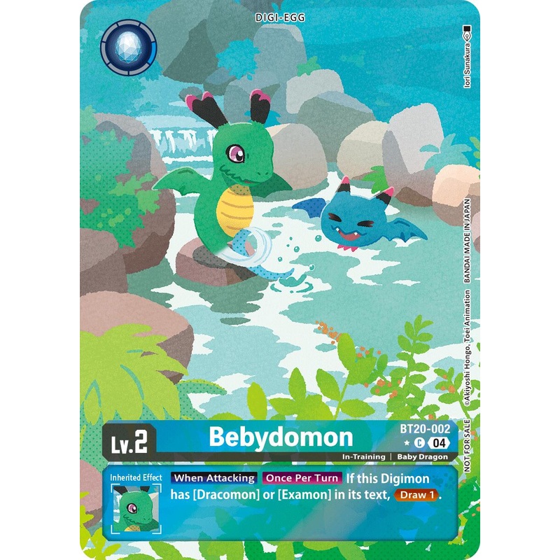 Bebydomon (Release Special Booster 2.5: Box Promotion Pack) [BT20-002 C] [Release Special Booster 2.5] Foil Near Mint