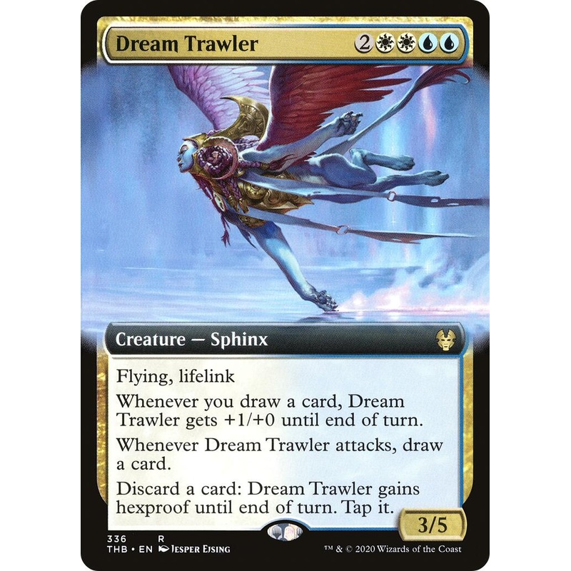 Dream Trawler (Extended Art) [THB – 336] Lightly Played English Foil