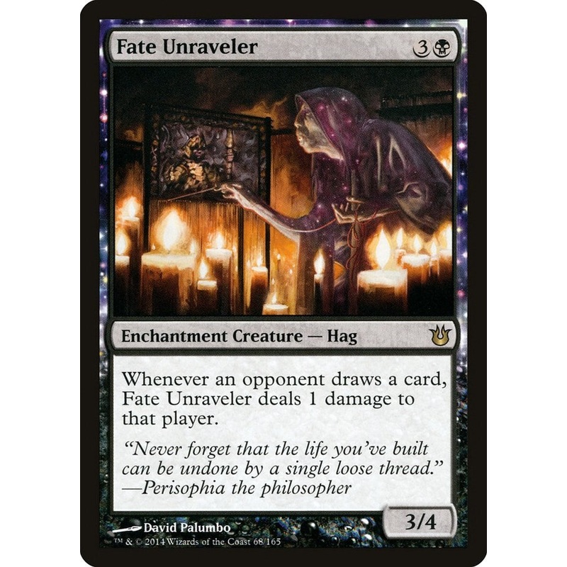 Fate Unraveler [BNG – 68] Lightly Played English Foil