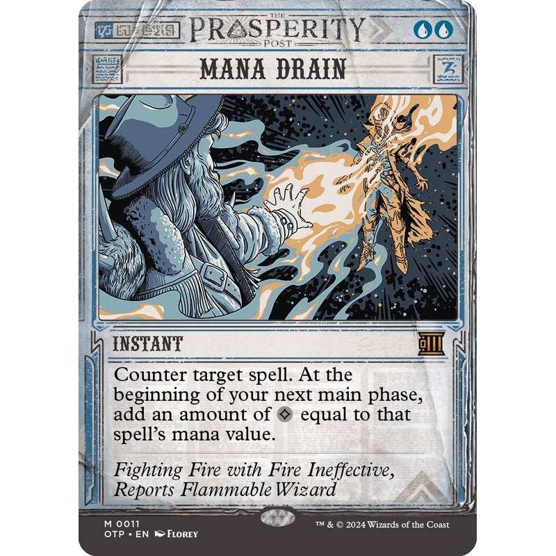 Mana Drain [OTP – 11] Lightly Played English Normal