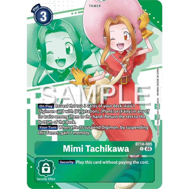 Mimi Tachikawa (Premium Heroines Set) [BT14-085 R] [Blast Ace] Foil Near Mint