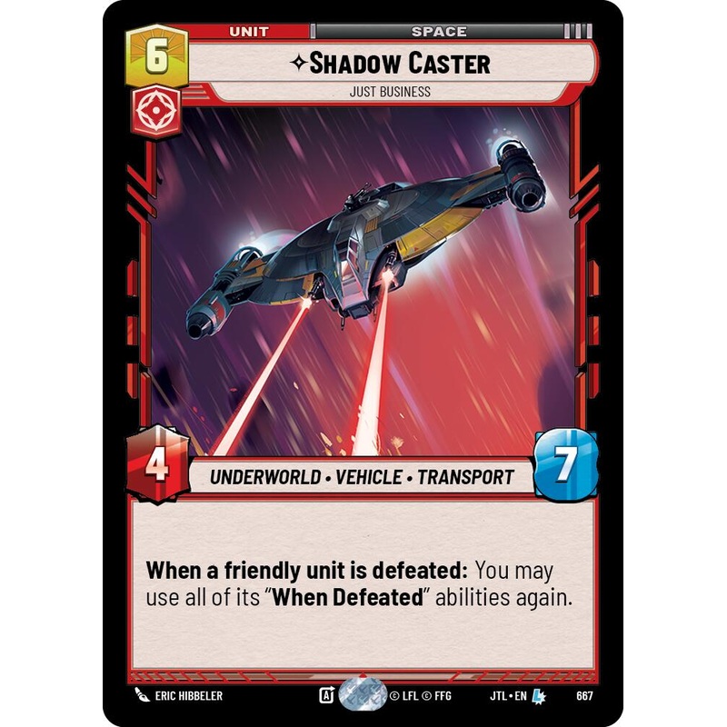 Shadow Caster – Just Business (667) (667) [Jump to Lightspeed]