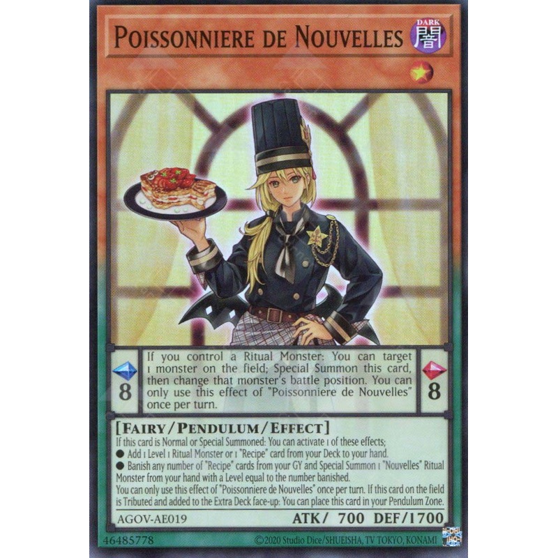 AGOV-AE019 Poissonniere de Nouvelles (SR) single