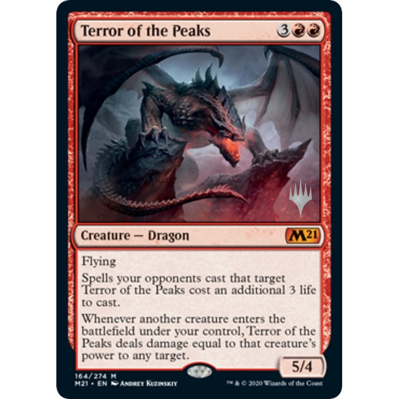 Terror of the Peaks [PPM21 – 164] Lightly Played English Foil