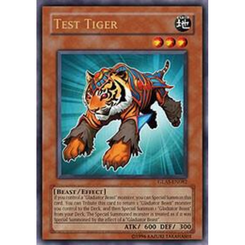 Test Tiger – (Unlimited) (Ultra Rare) Gladiator’s Assault – GLAS-EN082