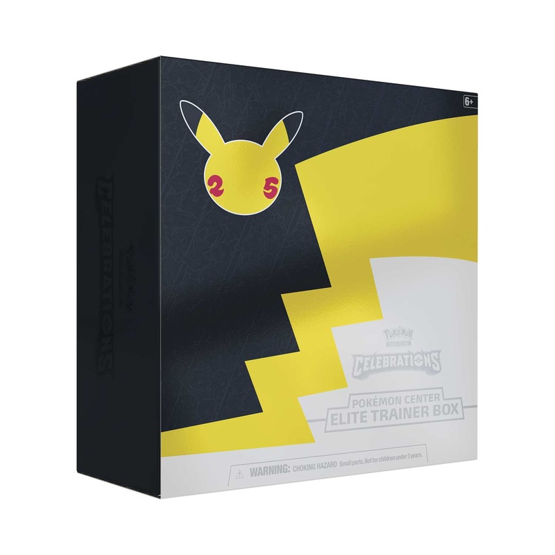 Celebrations: 25th Anniversary – Elite Trainer Box (Pokemon Center Exclusive)
