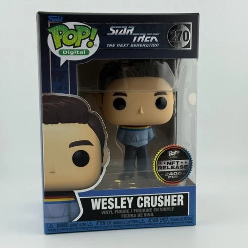 Funko Pop! Digital: Star Trek The Next Generation – Wesley Crusher #270 (NFT Release) (2400 PCS)