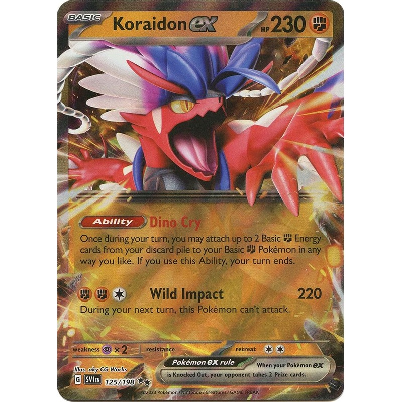 Koraidon EX 125/198