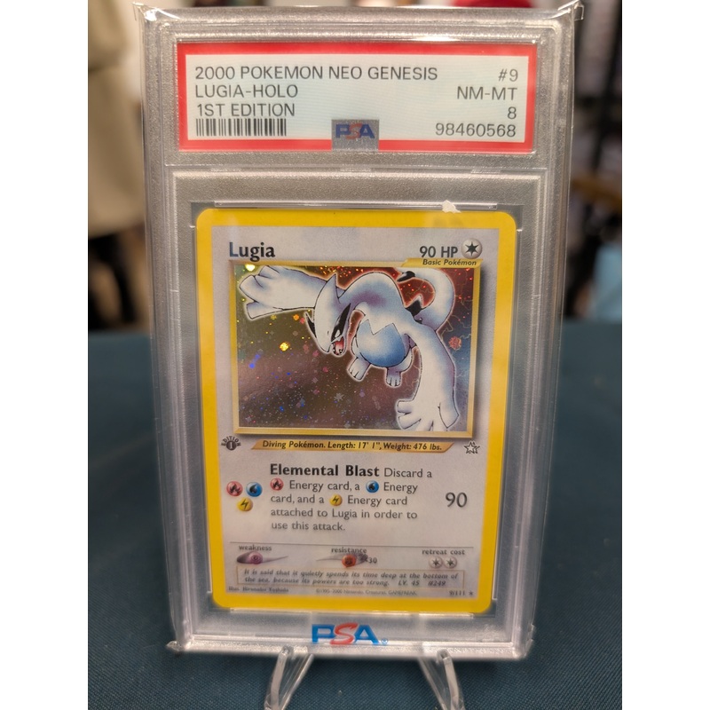 Lugia 1st Edition Neo Genesis – PSA 8