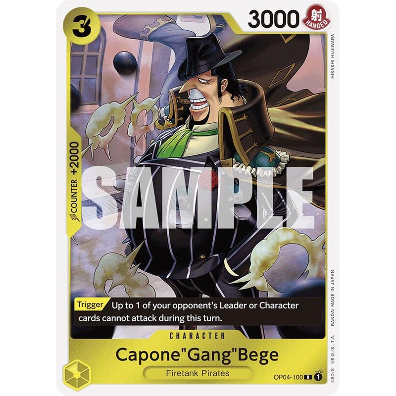 Capone”Gang”Bege (OP04-100) (Reprint) [Premium Booster -The Best-]