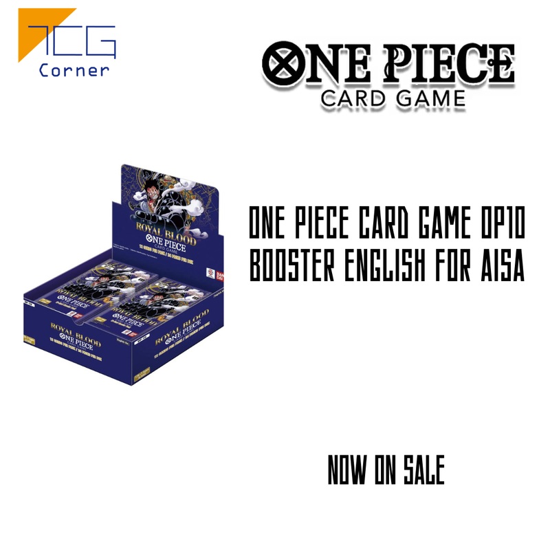 One Piece Card Game OP10 Booster English for Aisa Case
