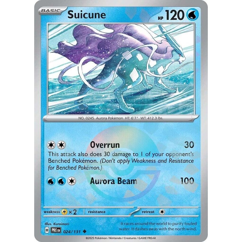 Suicune 024/131 Poke Ball