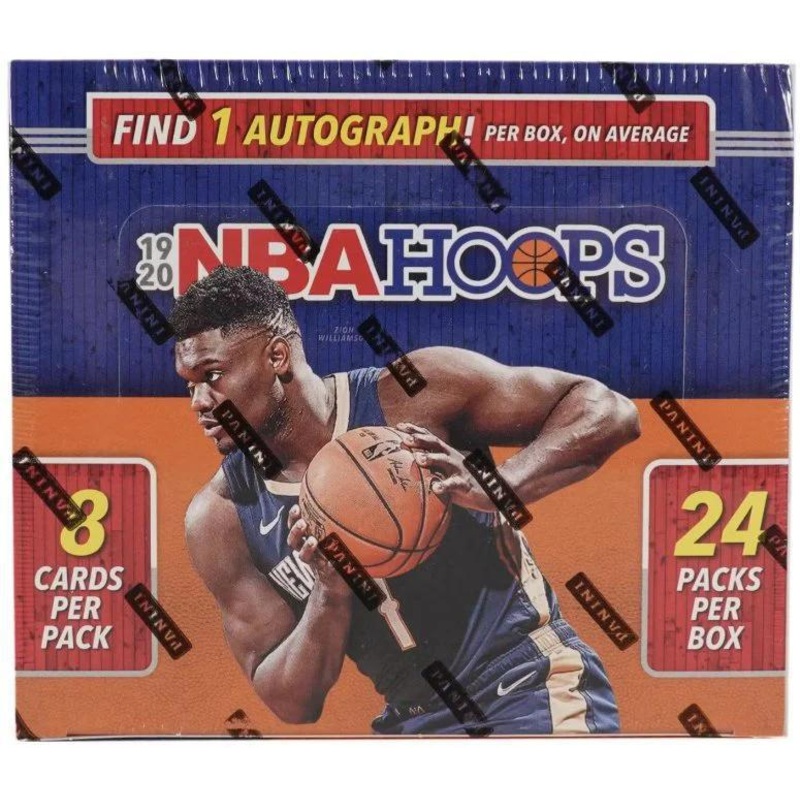 2019-20 NBA Hoops Retail Box