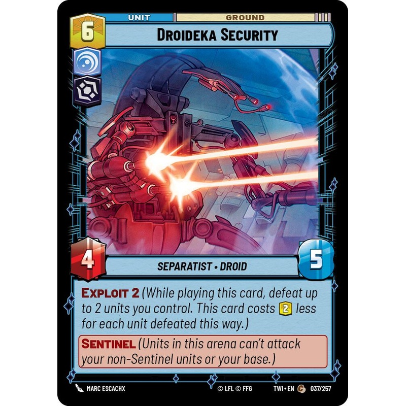 Droideka Security (037/257) (037/257) [Twilight of the Republic]