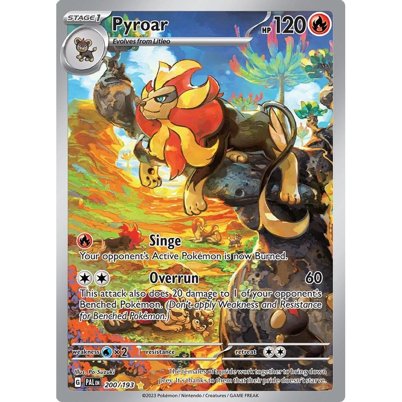 Pyroar 200/193