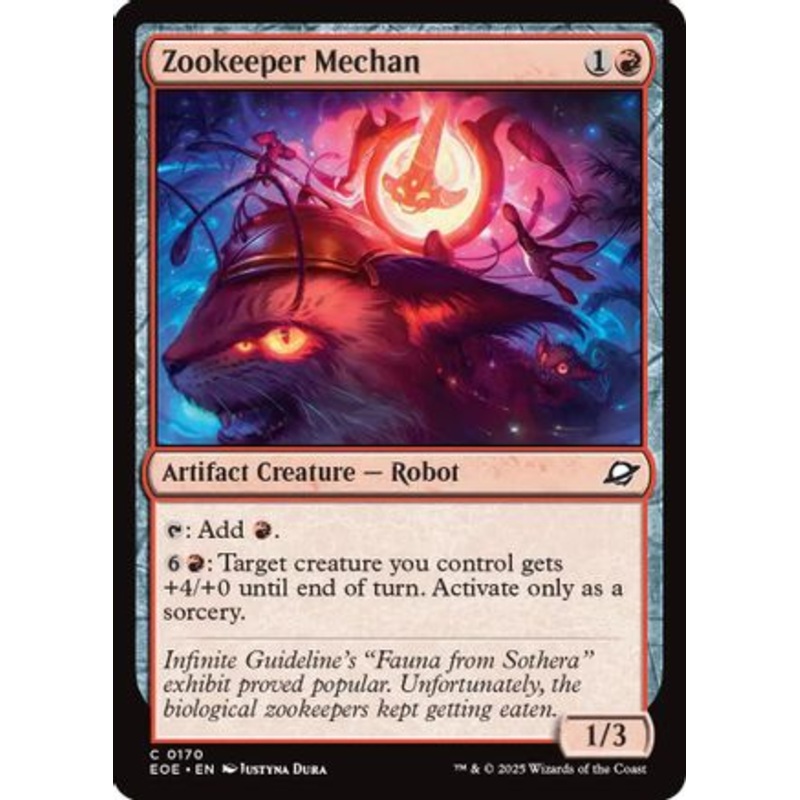 Zookeeper Mechan  (EOE-170) – [Edge of Eternities] Near Mint