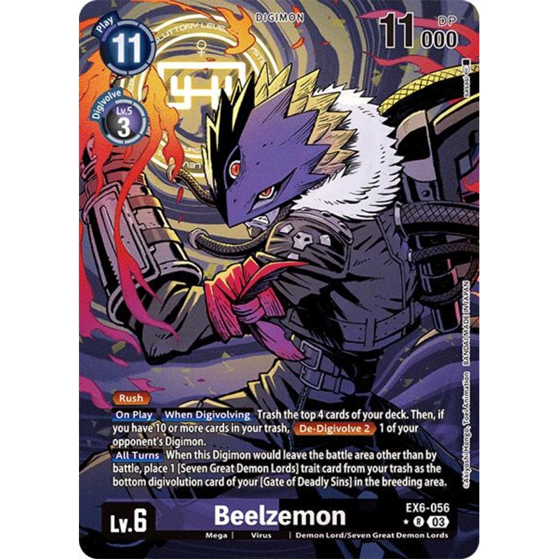 Beelzemon (Alternate Art) [EX6-056-R] [Infernal Ascension] Foil