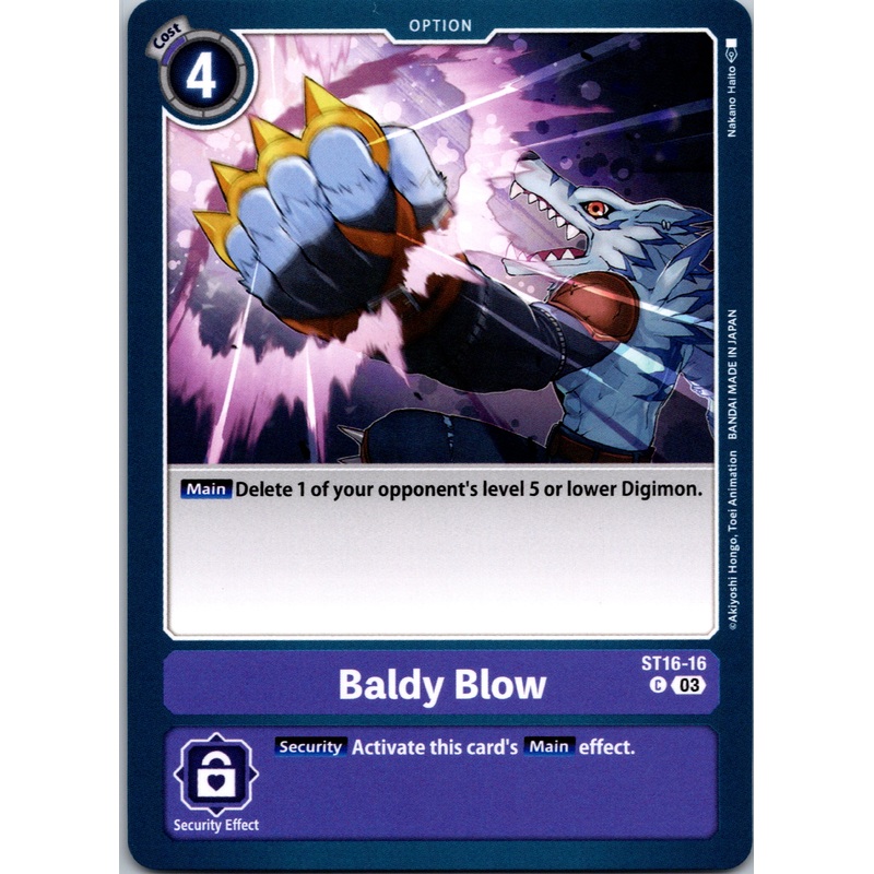 Baldy Blow [ST16-16] [Starter Deck 16: Wolf of Friendship] Normal
