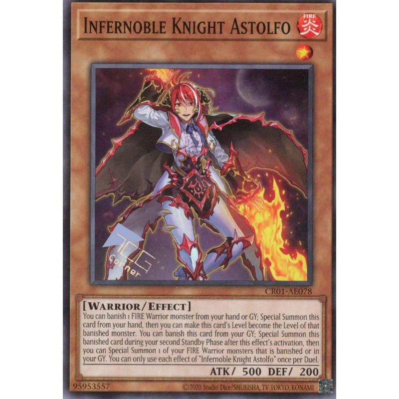 CR01-AE078 Infernoble Knight Astolfo (N) Single