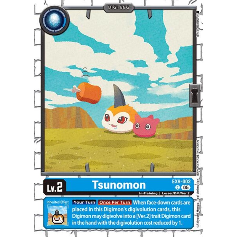 Tsunomon [EX9-002 C] [Versus Monsters] Near Mint