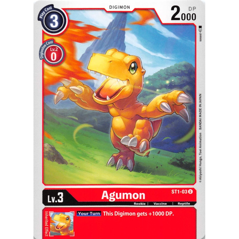 Agumon [ST1-03] [Starter Deck 01: Gaia Red] Normal
