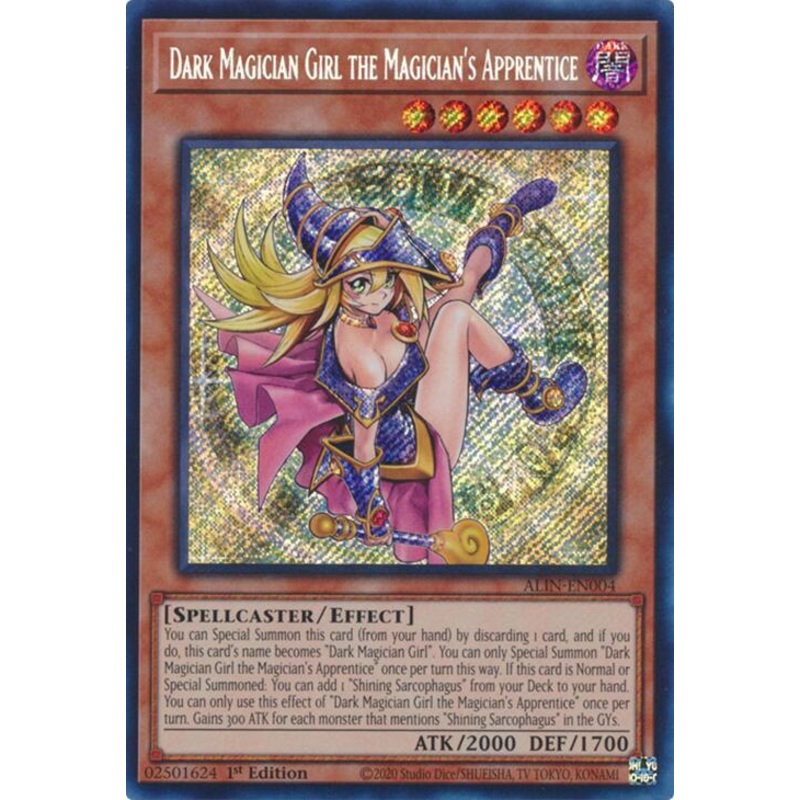 Dark Magician Girl the Magician’s Apprentice (1st Edition) (Secret Rare) – Alliance Insight – ALIN-EN004