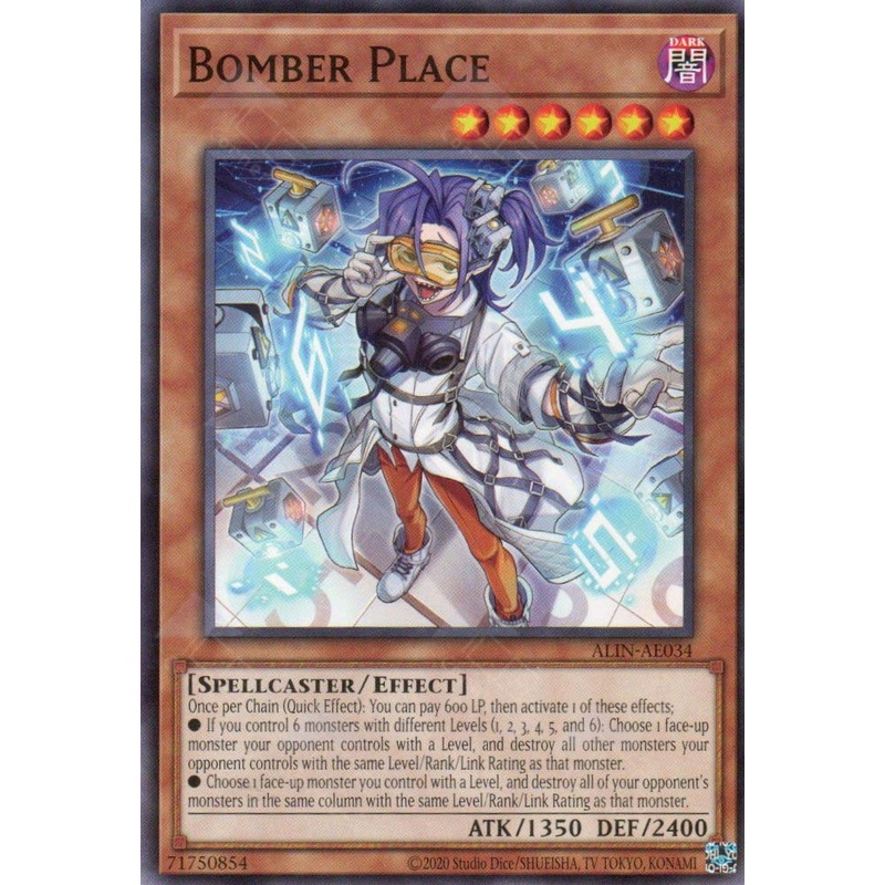ALIN-AE034 Bomber Place (N) Single